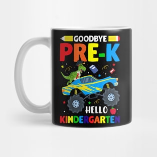 Kids Goodbye Pre-K Hello Kindergarten Graduation Class 2024 Mug